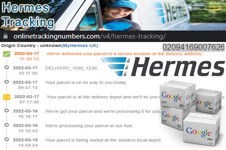 barcodenummer hermes|hermes tracking.